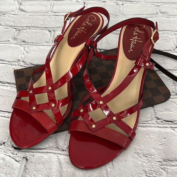 Cole Haan red patent heals - Picture 6 of 7